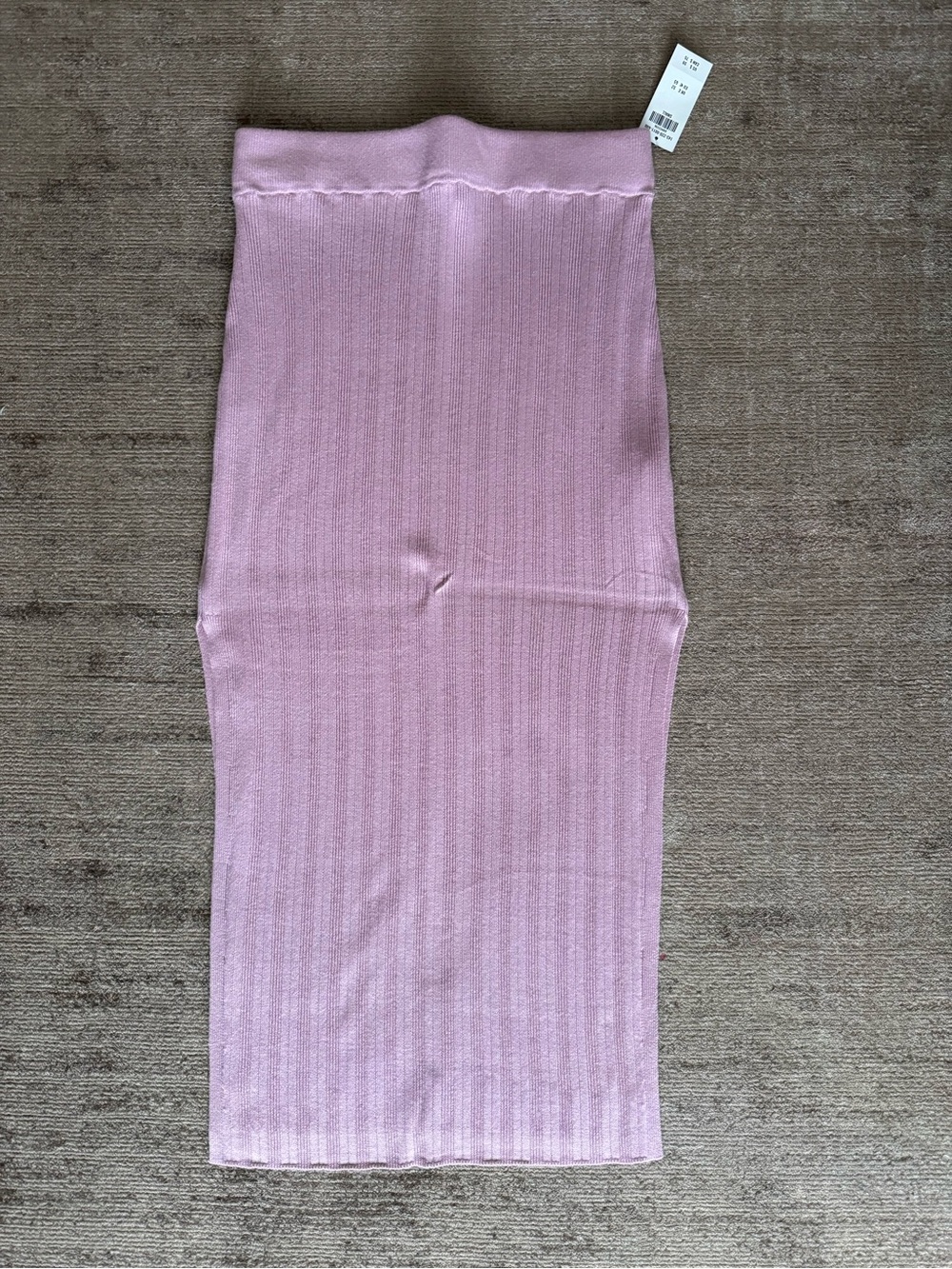 NWT Abercrombie & Fitch Ribbed Knit Midi Skirt
